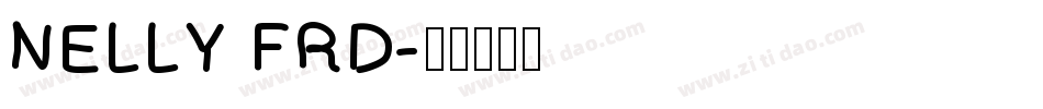 NELLY FRD字体转换